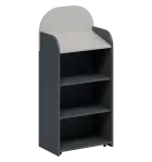 RGMK 55 pult řečnický, 1200x550x350, kolečka, karamelová